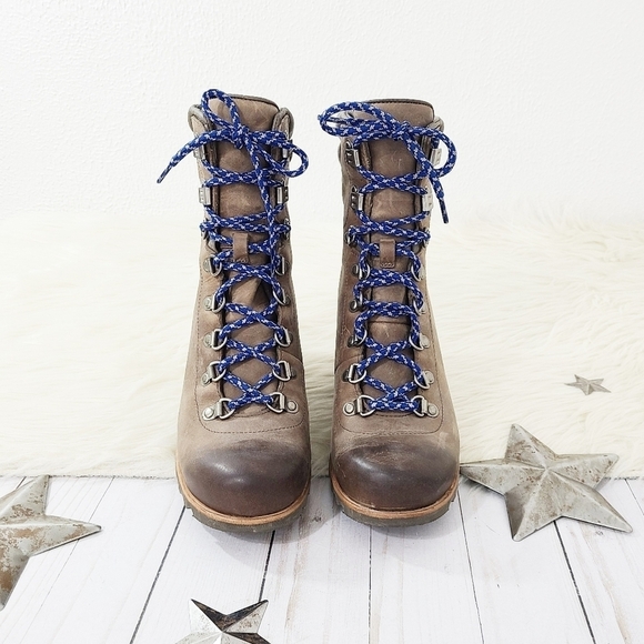 SOREL Conquest wedge hiking boots Kettle Aviation Size 9.5 - Picture 6 of 13